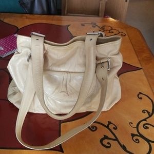 All leather Italian leather bag barely used